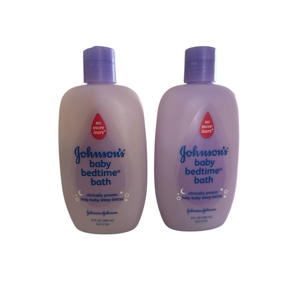 Johnson's Baby Bedtime Bath 9 Fl Oz New Pack of 2